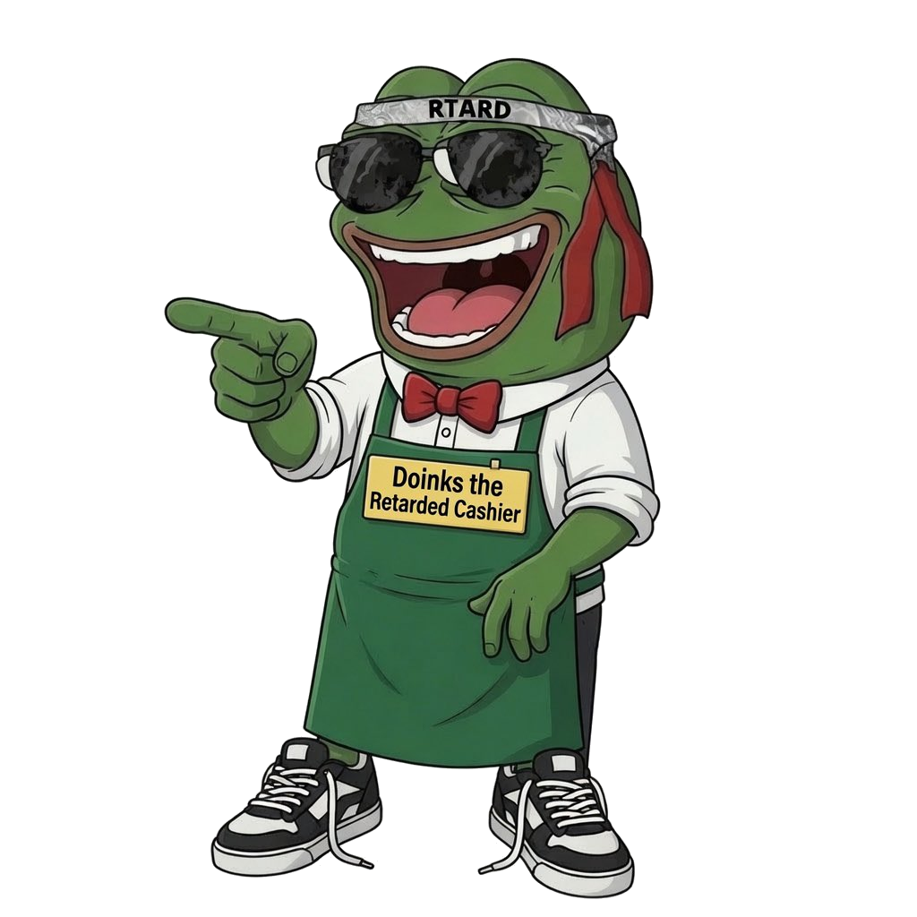 Doinks the Frog, behind the bar